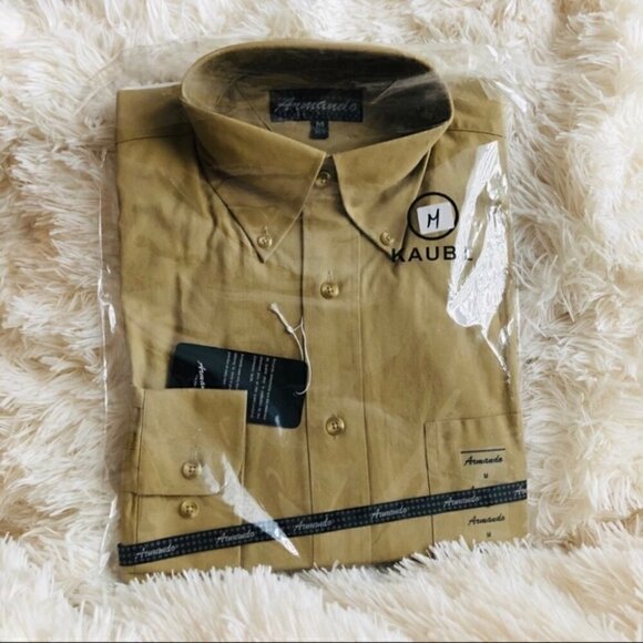 ARMANDO Long Sleeves Dress Shirt Size 15.5 - Picture 1 of 7